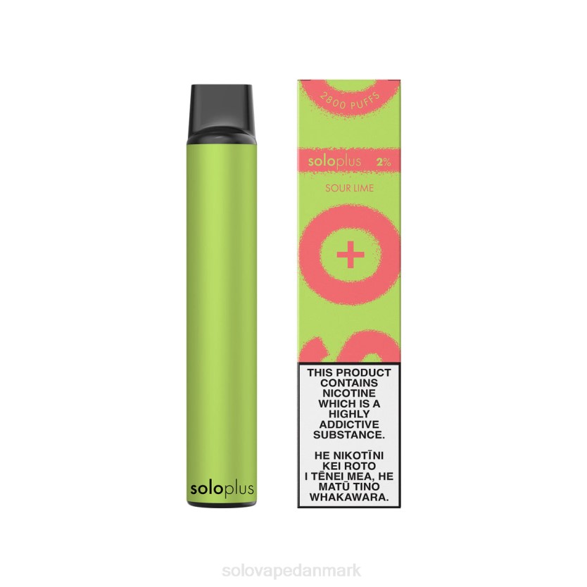 Solo Vape Flavours - Solo Plus engangs vape sur lime 44ZL34