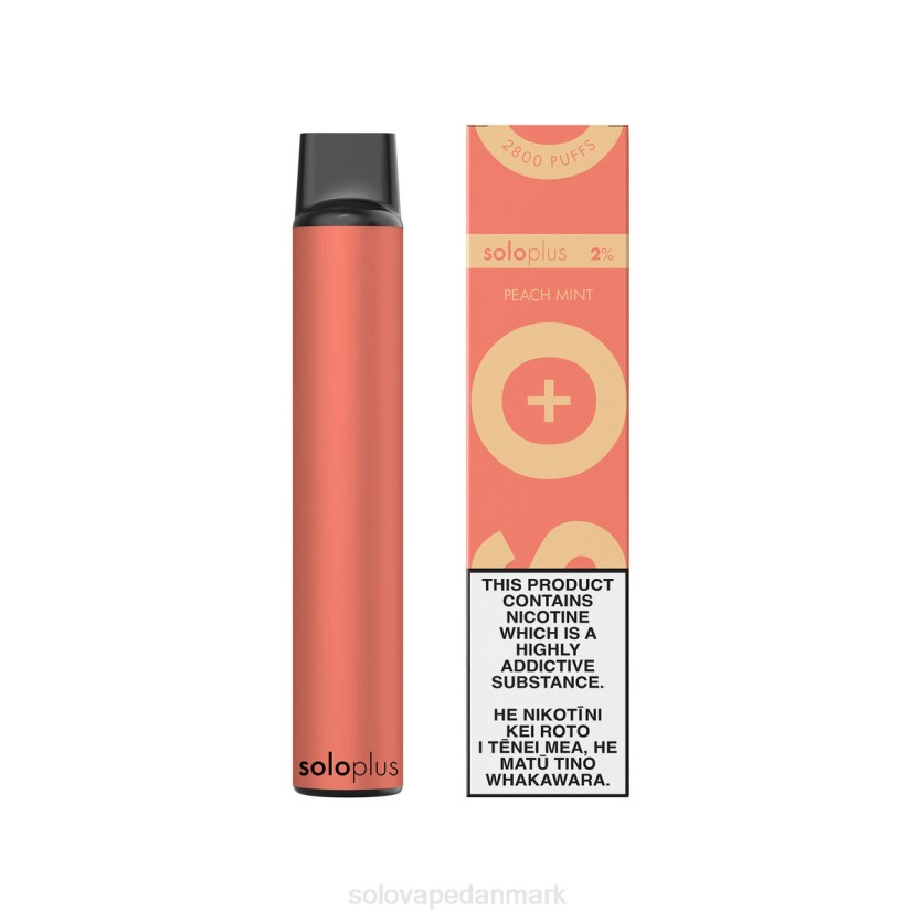 Solo Vape Near Me - Solo Plus engangs vape fersken mynte 44ZL23