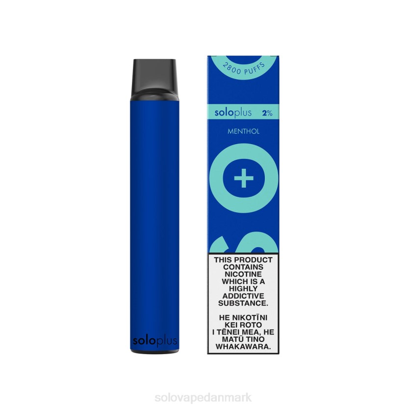 Solo Vape Pris - Solo Plus engangs vape menthol 44ZL32
