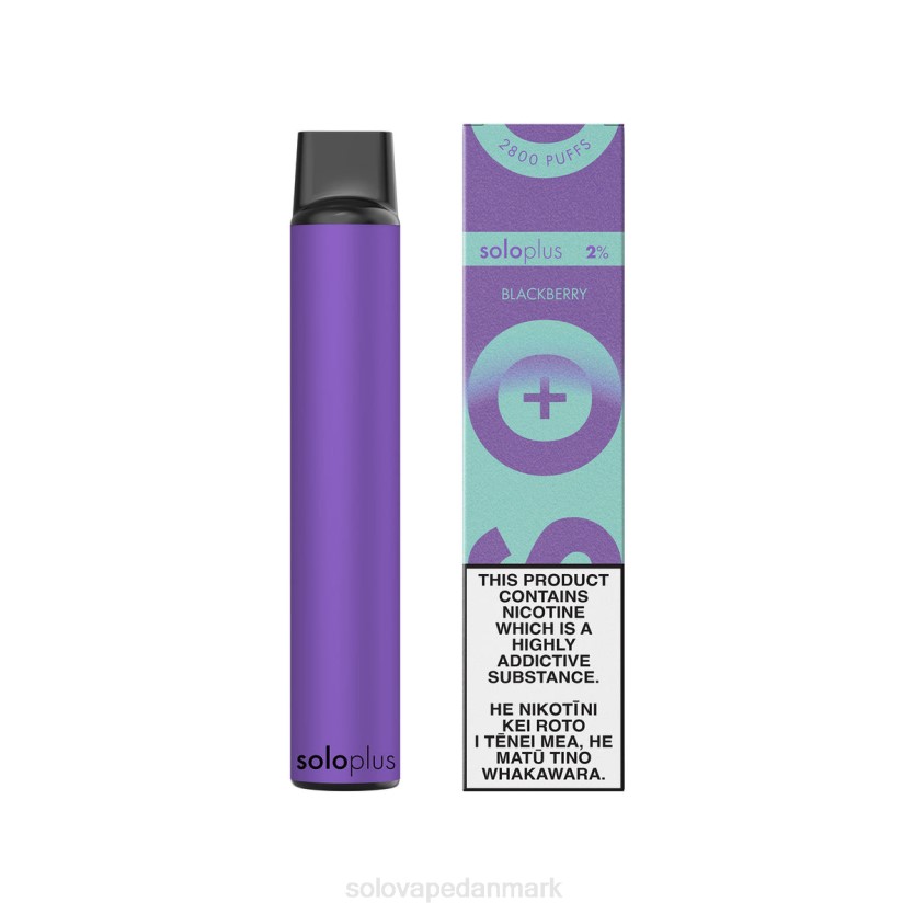 Solo Vape Pris - Solo Plus engangs vape paradis samling brombær 44ZL38
