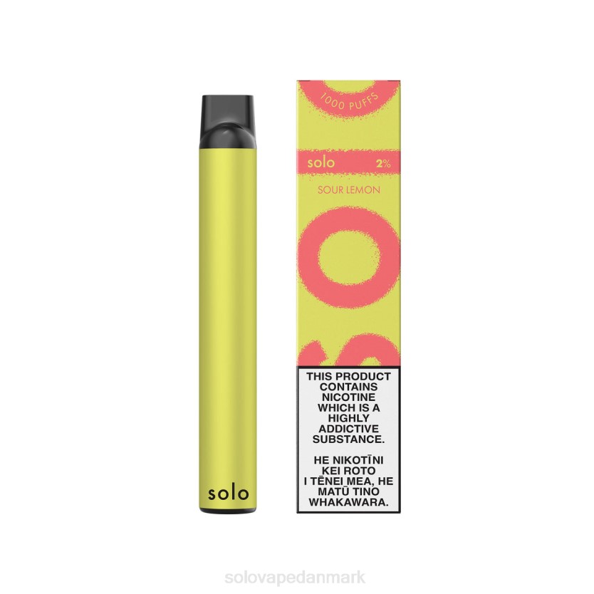 Solo Vape How To Use - Solo engangs vape sur citron 44ZL12