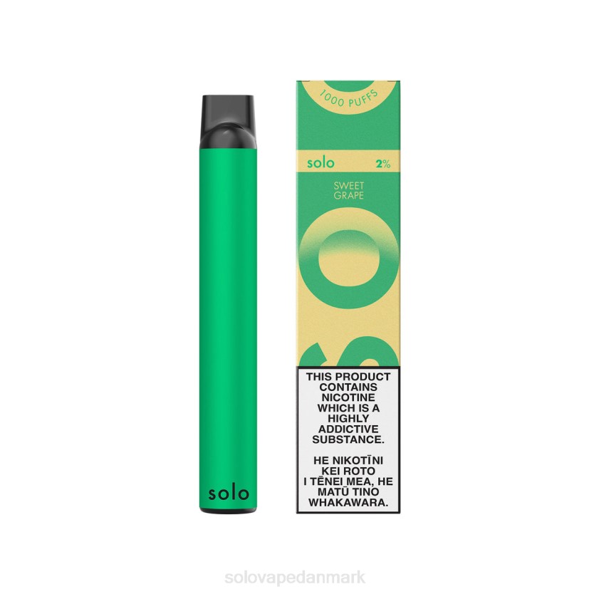 Solo Vape Pris - Solo engangs vape paradis samling sød drue 44ZL20