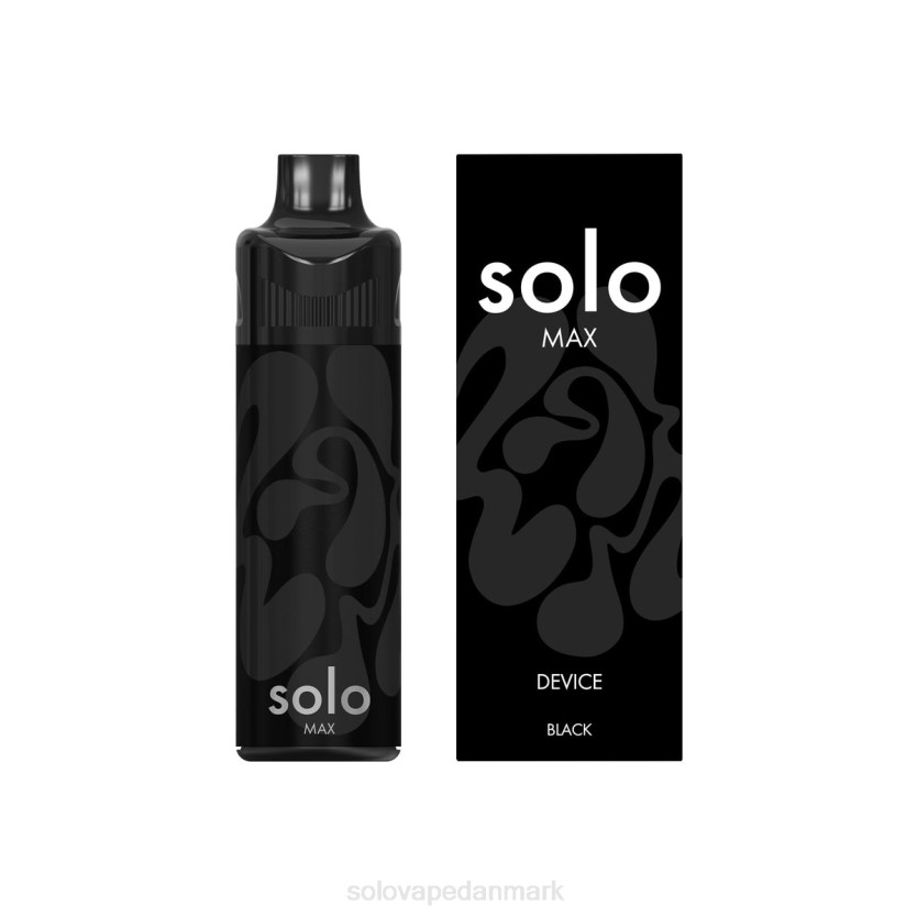 Solo Vape How To Use - Solo MAX pod enhed sort 44ZL72