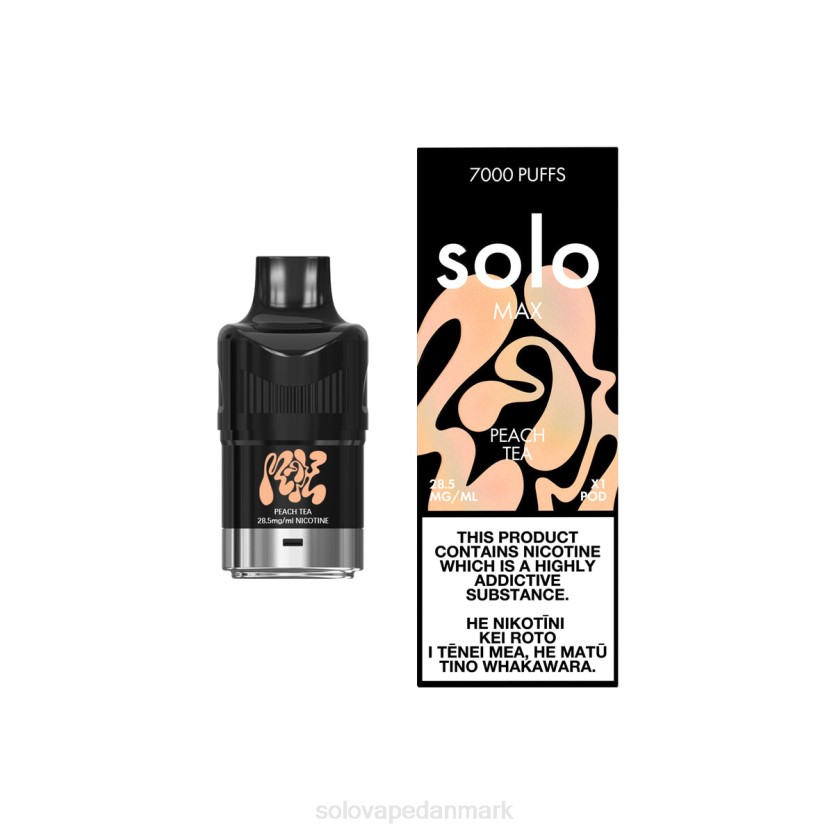 Solo Vape Danmark - Solo MAX pod fersken te 44ZL79