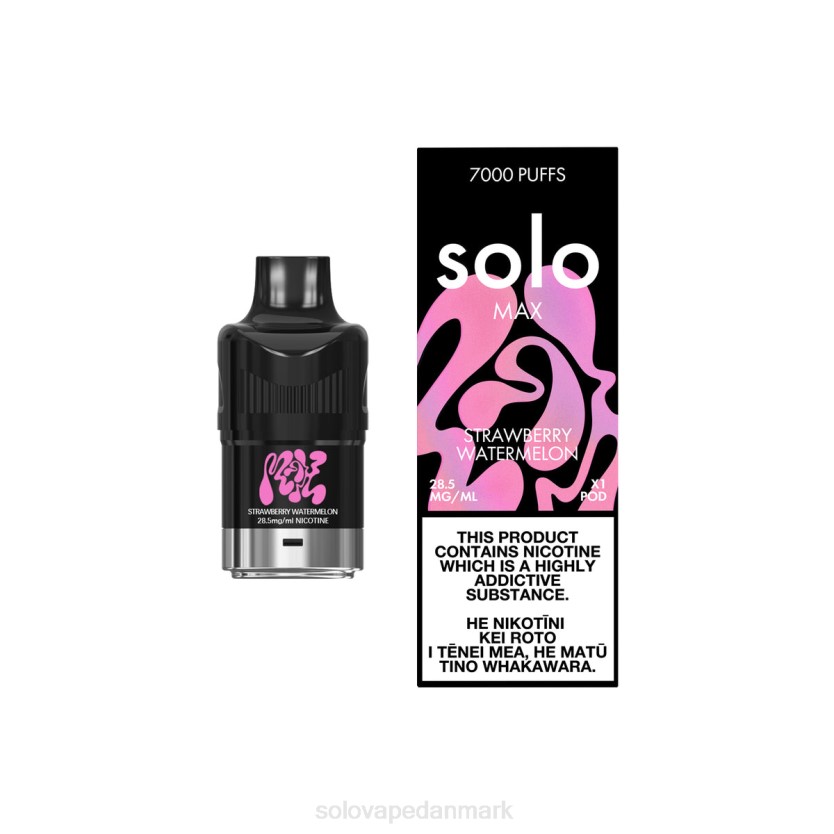 Solo Vape Flavours - Solo MAX pod jordbær vandmelon 44ZL88