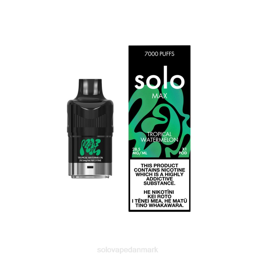 Solo Vape Flavours - Solo MAX pod tropisk vandmelon 44ZL82