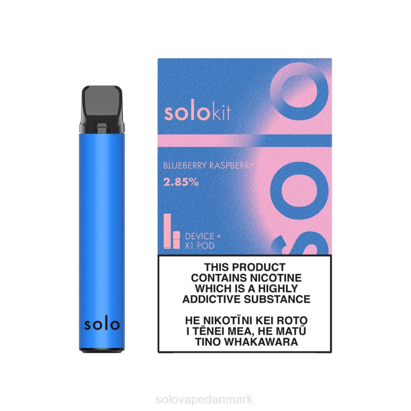 Solo Vape Danmark - Solo pod kit blåbær hindbær 44ZL43