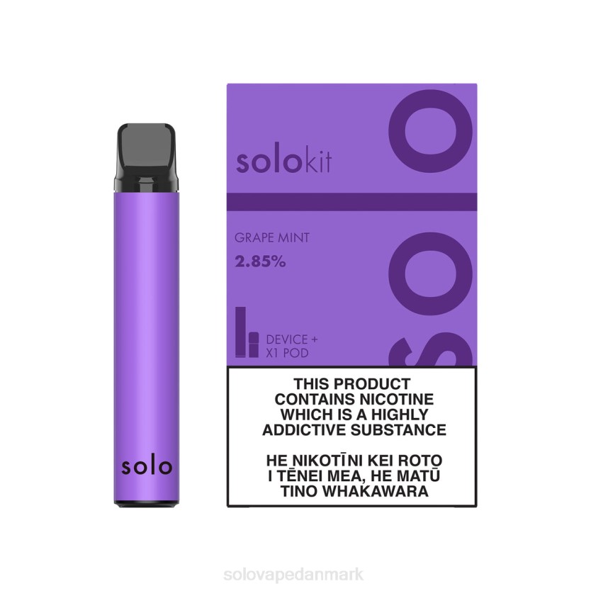 Solo Vape Købe - Solo pod kit druemynte 44ZL45