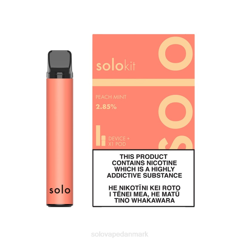 Solo Vape Pris - Solo pod kit fersken mynte 44ZL44