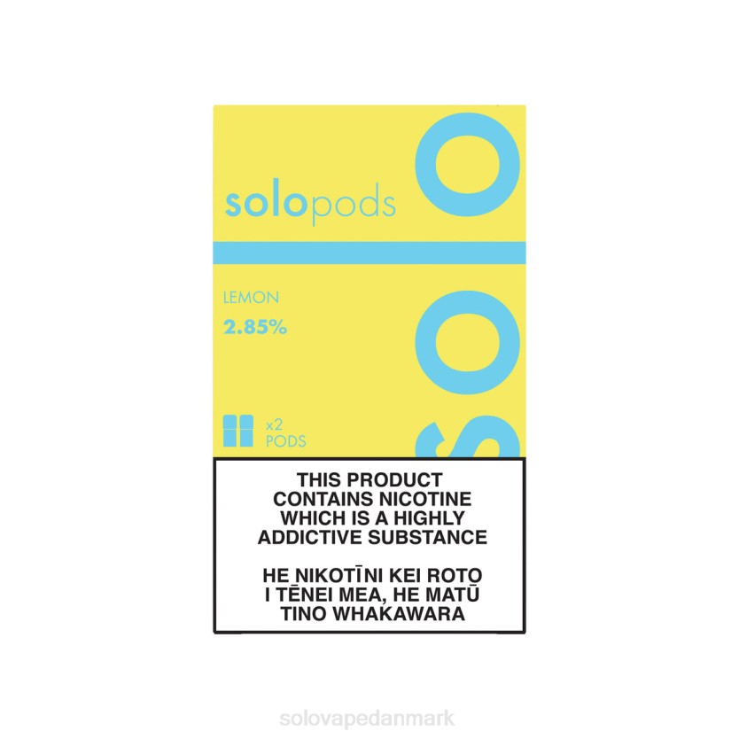 Solo Vape Danmark - Solo erstatning pod 2-pak citron 44ZL55