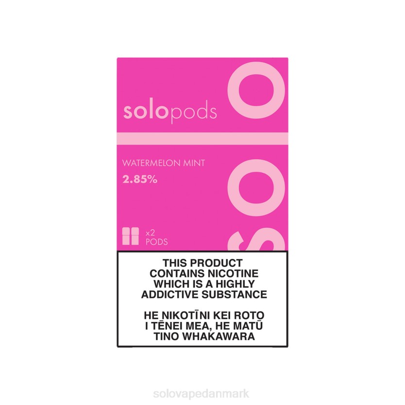 Solo Vape Danmark - Solo erstatning pod 2-pak vandmelon mynte 44ZL61