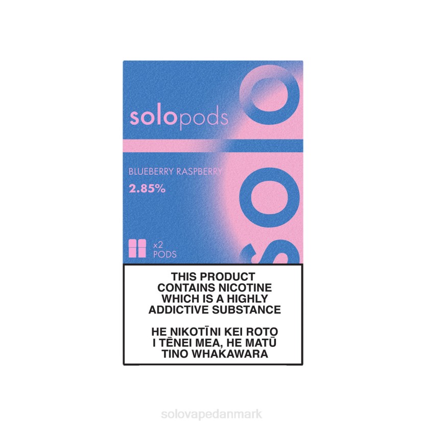Solo Vape Near Me - Solo erstatning pod 2-pak blåbær hindbær 44ZL53